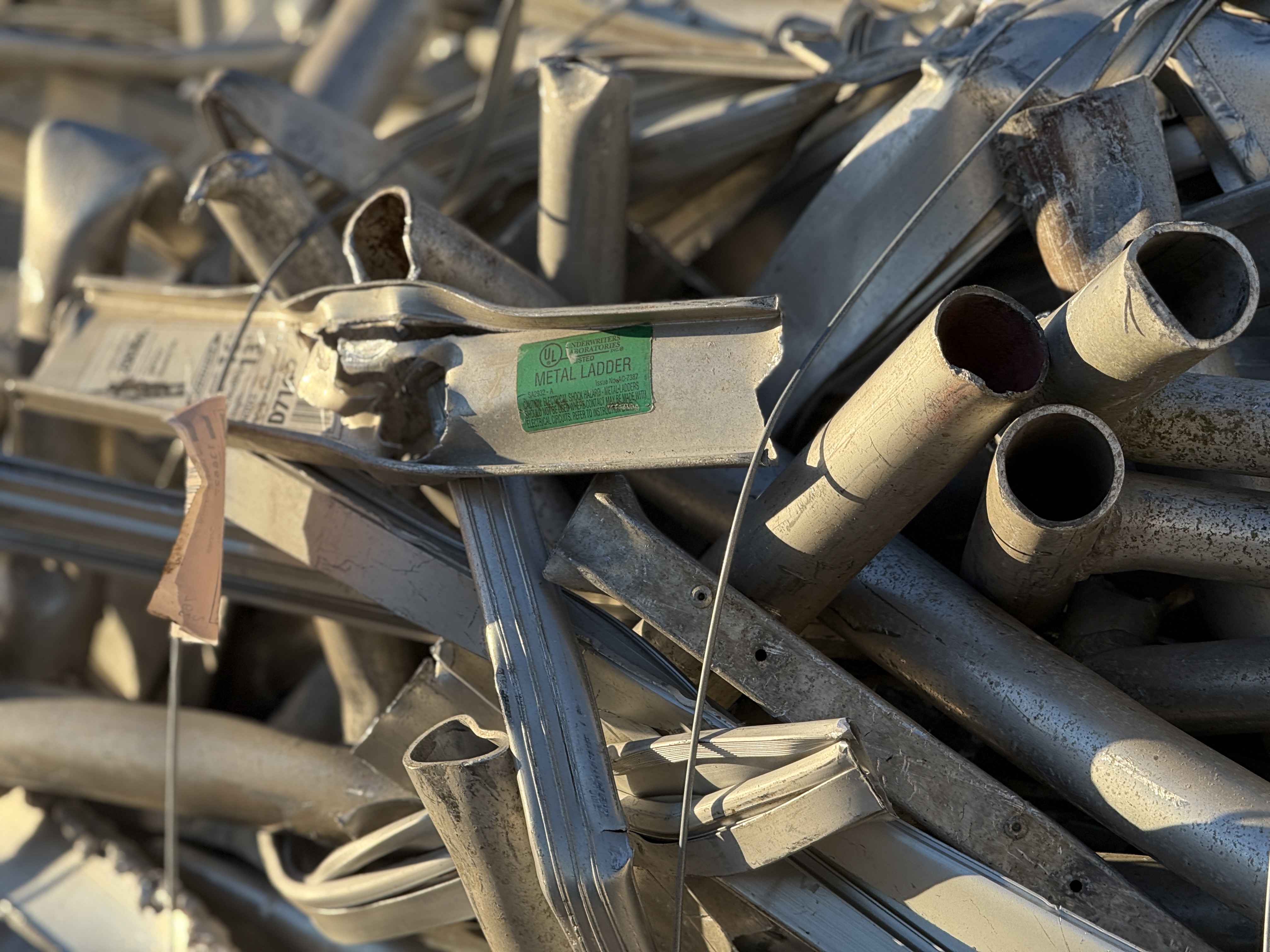 Stacked aluminum extrusions